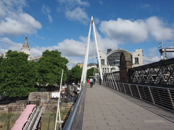 Jubilee Bridge in London — Stock Photo, Image