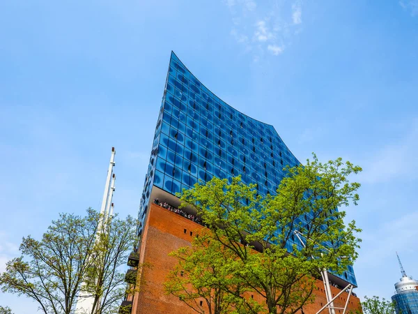 Elbphilharmonie sala de conciertos en Hamburgo hdr —  Fotos de Stock