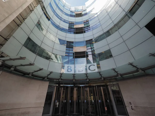 BBC broadcasting house in Londen — Stockfoto