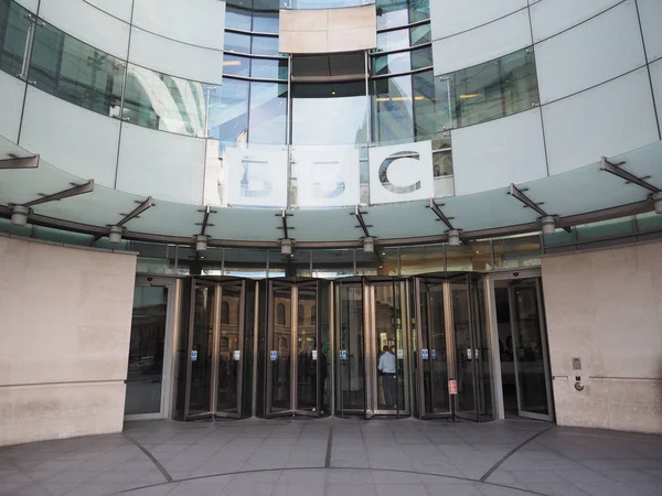 BBC broadcasting house in Londen — Stockfoto