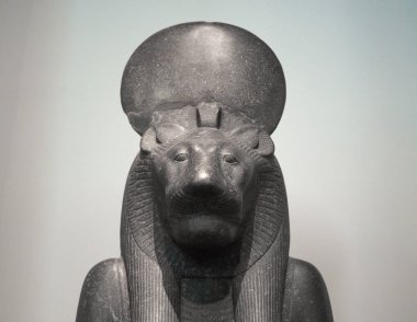 Tanrıça Sekhmet Londra'da British Museum'da