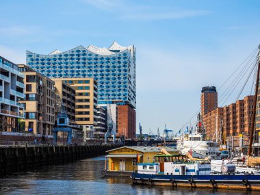 Elbphilharmonie konser salonu Hamburg HDR