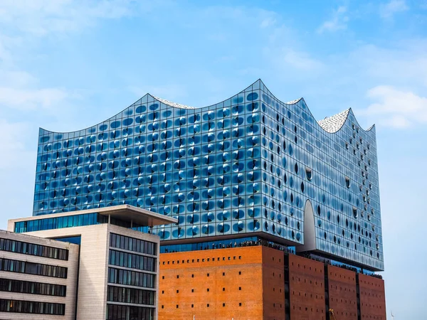 Elbphilharmonie konser salonu Hamburg HDR