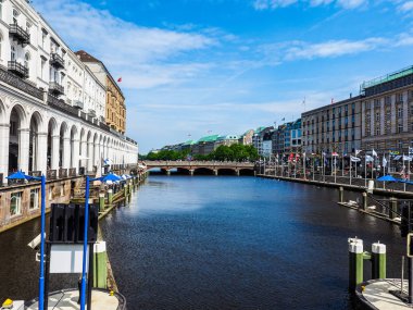 Hamburg 'dan Kleine Alster