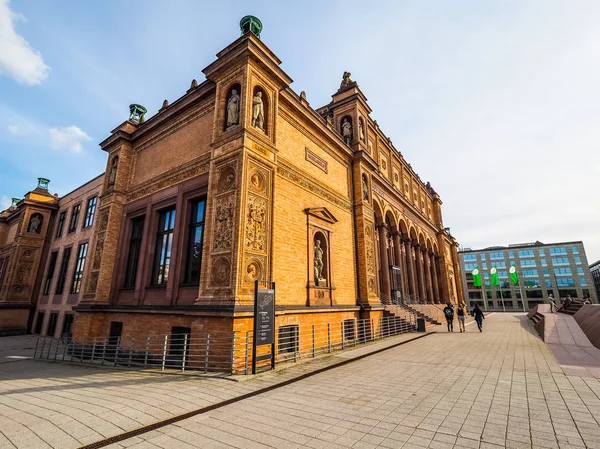 Amburgo Kunsthalle museo d'arte hdr — Foto Stock