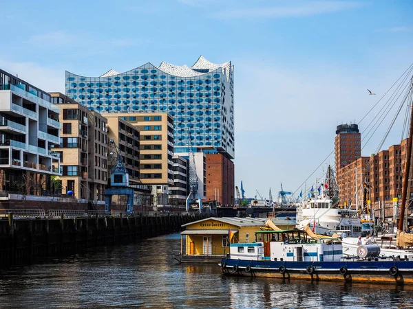 Elbphilharmonie konser salonu Hamburg HDR