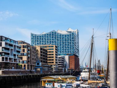 Elbphilharmonie konser salonu Hamburg HDR