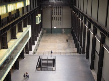 Londra'daki Tate Modern türbin Salonu