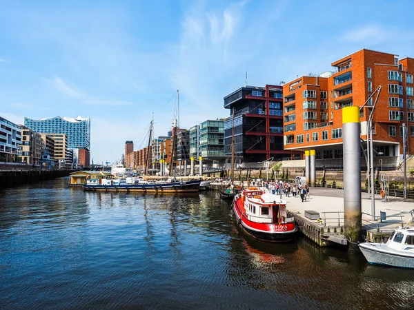 HafenCity en Hamburgo hdr — Foto de Stock