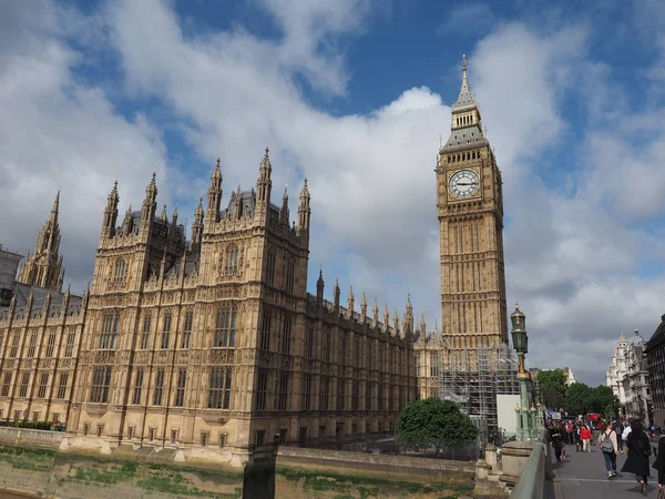 Здания парламента Лондона — стоковое фото