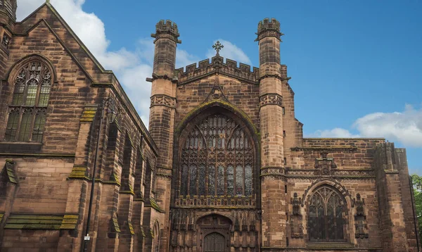 Chester Cathedral church — Stock Photo, Image