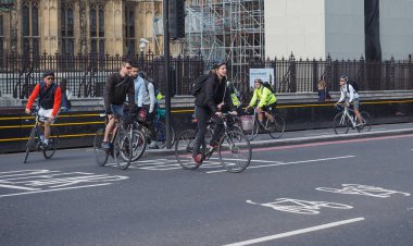 bisikletçiler Londra