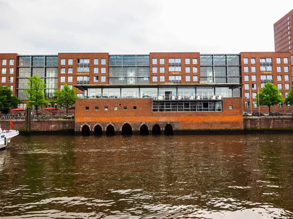 HafenCity in Hamburg hdr — Zdjęcie stockowe