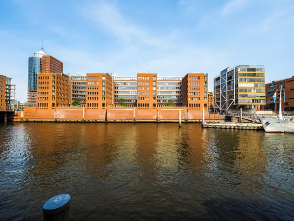 HafenCity en Hamburgo hdr — Foto de Stock