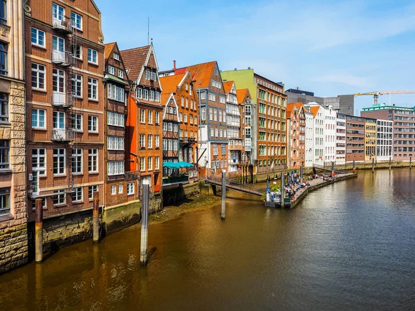 HafenCity in Hamburg hdr — Stock Photo, Image