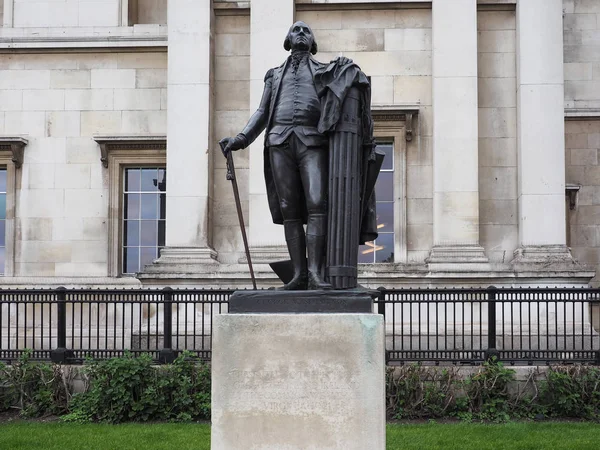 Washington Statue in London — Stockfoto