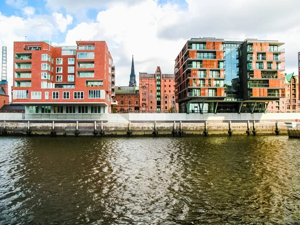 HafenCity in Hamburg hdr — Stock fotografie