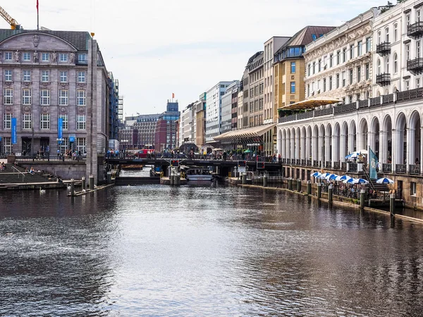 Hamburg 'dan Kleine Alster