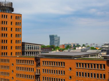 Hamburg manzarası görünümü hdr