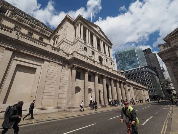 Bank of England in London — Stockfoto