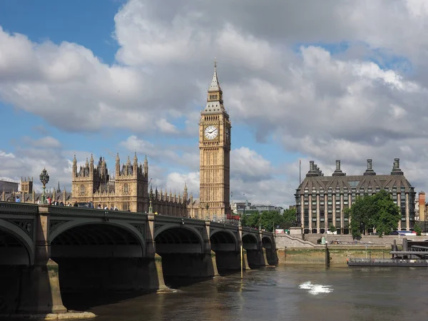 Parlamenti Házak Londonban — Stock Fotó