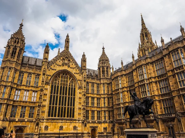 Casas do Parlamento em Londres (HDR ) — Fotografia de Stock