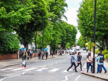 Londra (Hdr geçitte Abbey Road)
