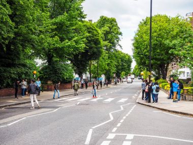 Londra (Hdr geçitte Abbey Road)