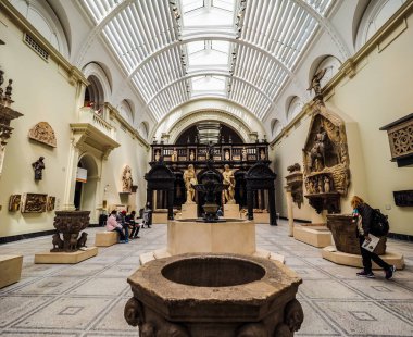 Victoria ve Albert Müzesi Londra (hdr)