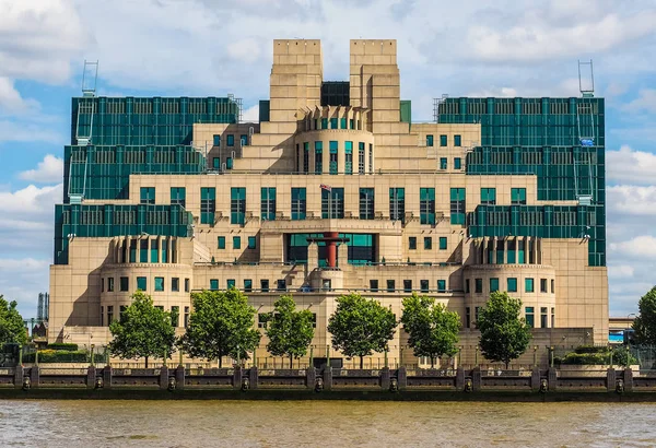 British Secret Service in London (hdr) — Stock Photo, Image