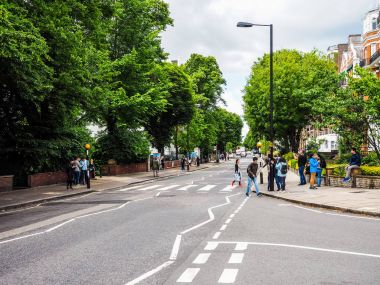 Londra (Hdr geçitte Abbey Road)