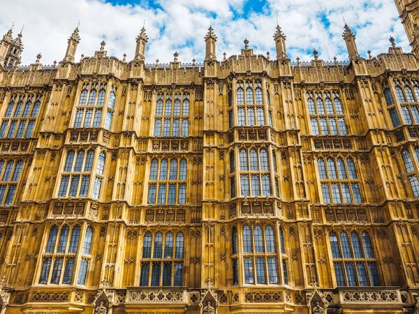 Kamrarna i parlamentet i London (Hdr) — Stockfoto