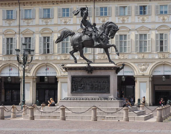 Piazza San Carlo à Turin — Photo