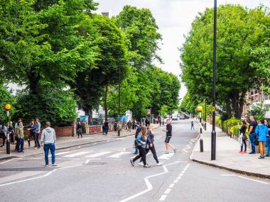 Londra (Hdr geçitte Abbey Road)