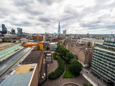Londra şehir manzarası (hdr)