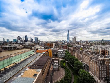 Londra şehir manzarası (hdr)