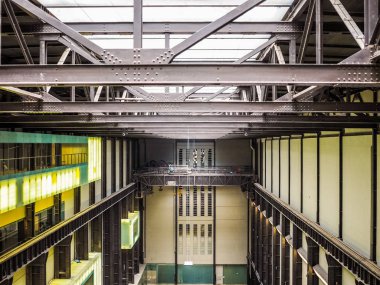 Tate Modern türbin Hall Londra (Hdr)