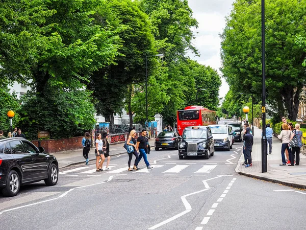 Abbey Road crossing i London (Hdr) — Stockfoto