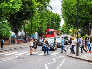 Londra (Hdr geçitte Abbey Road)