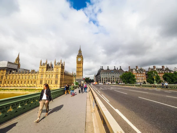 Houses of Parliament in London (hdr) — Stock Photo, Image