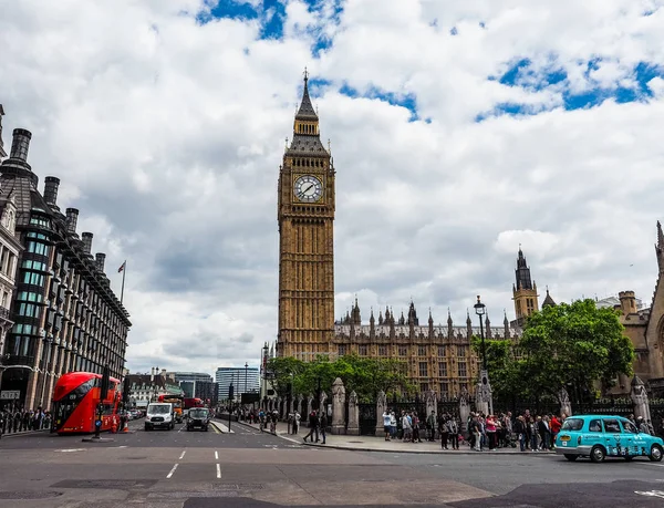 Kamrarna i parlamentet i London (Hdr) — Stockfoto