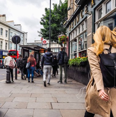 İnsanlar Orta Londra (hdr)