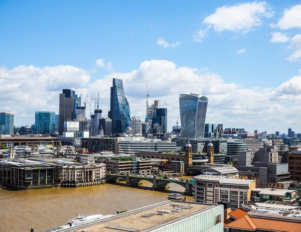 Londra şehir manzarası (hdr)