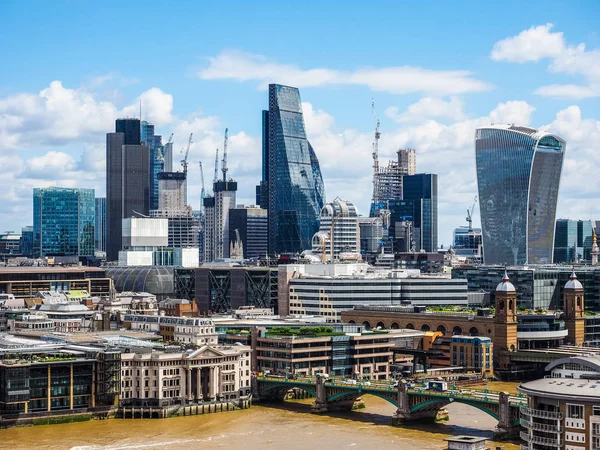 Panorama města Londýn (hdr) — Stock fotografie