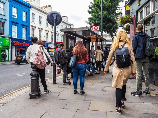İnsanlar Orta Londra (hdr)