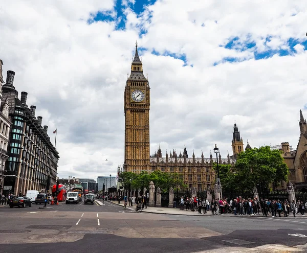 Háza a Parlament Londonban (Hdr) — Stock Fotó