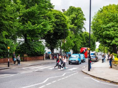 Londra (Hdr geçitte Abbey Road)
