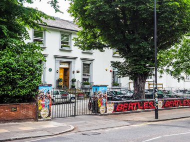 Abbey Road stüdyolarında Londra (Hdr)