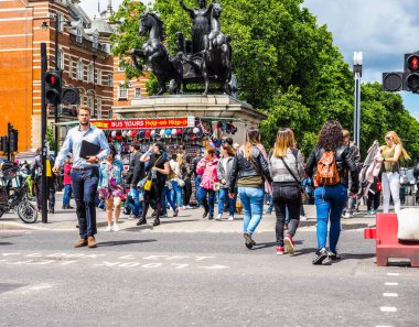 İnsanlar Orta Londra (hdr)