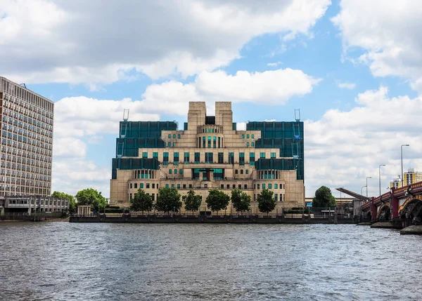 British Secret Service in London (hdr) — Stock Photo, Image